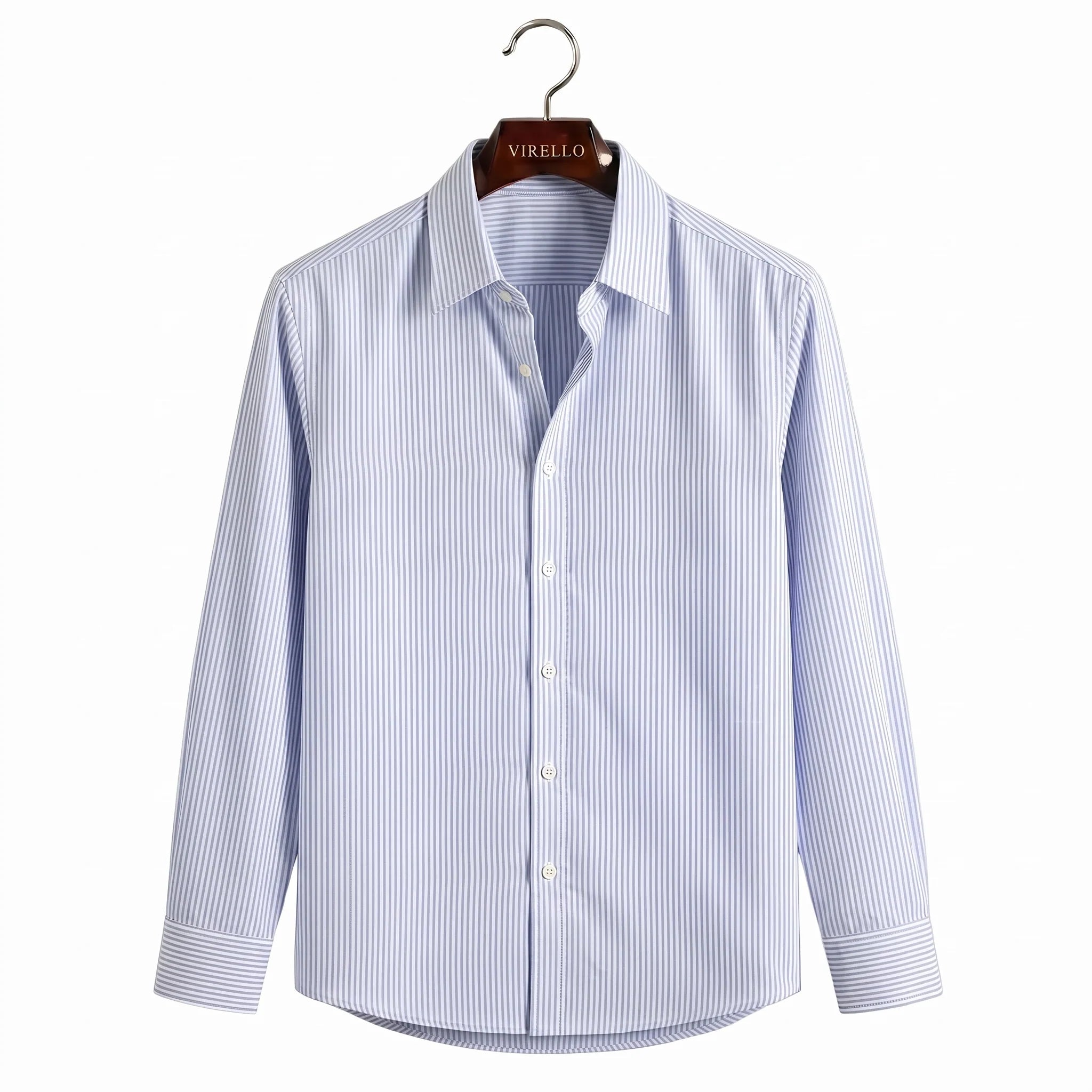 Virello Leinenhemd Blau