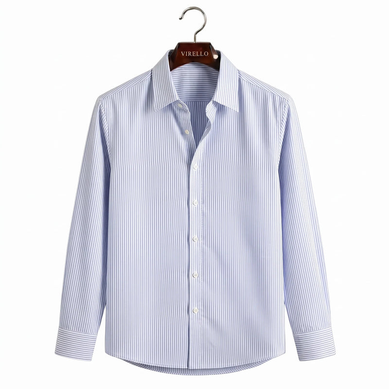 Virello Leinenhemd Blau